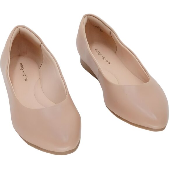 Easy Spirit Fellia Ballet Flats Natural Tan Women’s Comfort Slip-On US 6M - Picture 1 of 6